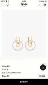 China Replica Fendi Earrings 28usd Only